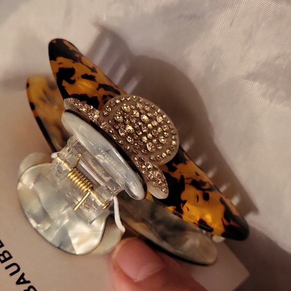 Mickey hair clip gem detail new on card - Picture 3 of 3